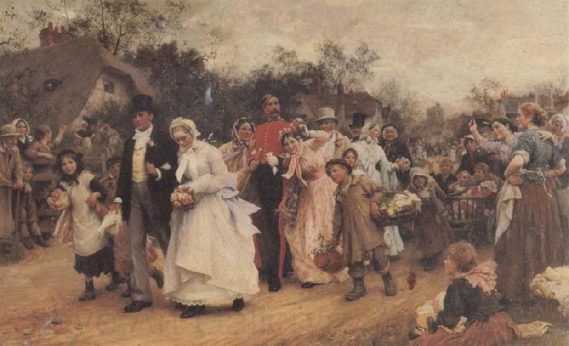 Sir Samuel Fildes The Wedding Procession